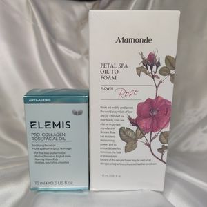 Elemis Rose Facial Oil / Mamonde Oil to Foam